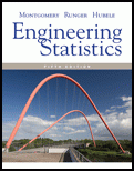 Engineering Statistics 5th edition