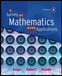 Survey of Mathematics with Applications expanded edition